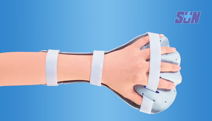 Thermoplastic Splint - Precut Hand Rest Splint