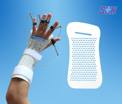 Extension Tendon Dynamic Splint Kit Low Temperature Thermoplastic with CE