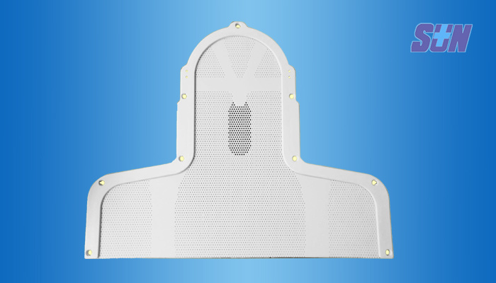 Civco S-Frame Solid Head-Neck-Shoulder Radiotherapy Mask with Open Nose- Thermoplastic Mask